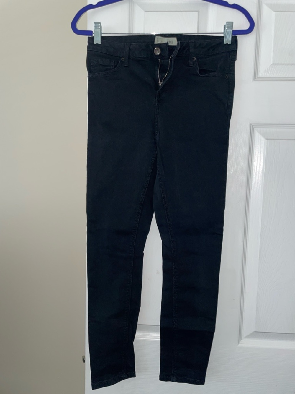 Topshop PETITE Black Skinny Jeans
